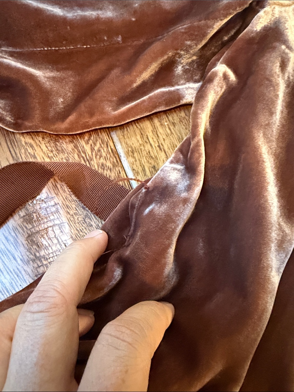 Sundance Brown Velvet Blazer - Picture 5 of 6